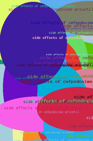 Side effects of cefpodoxime proxetil